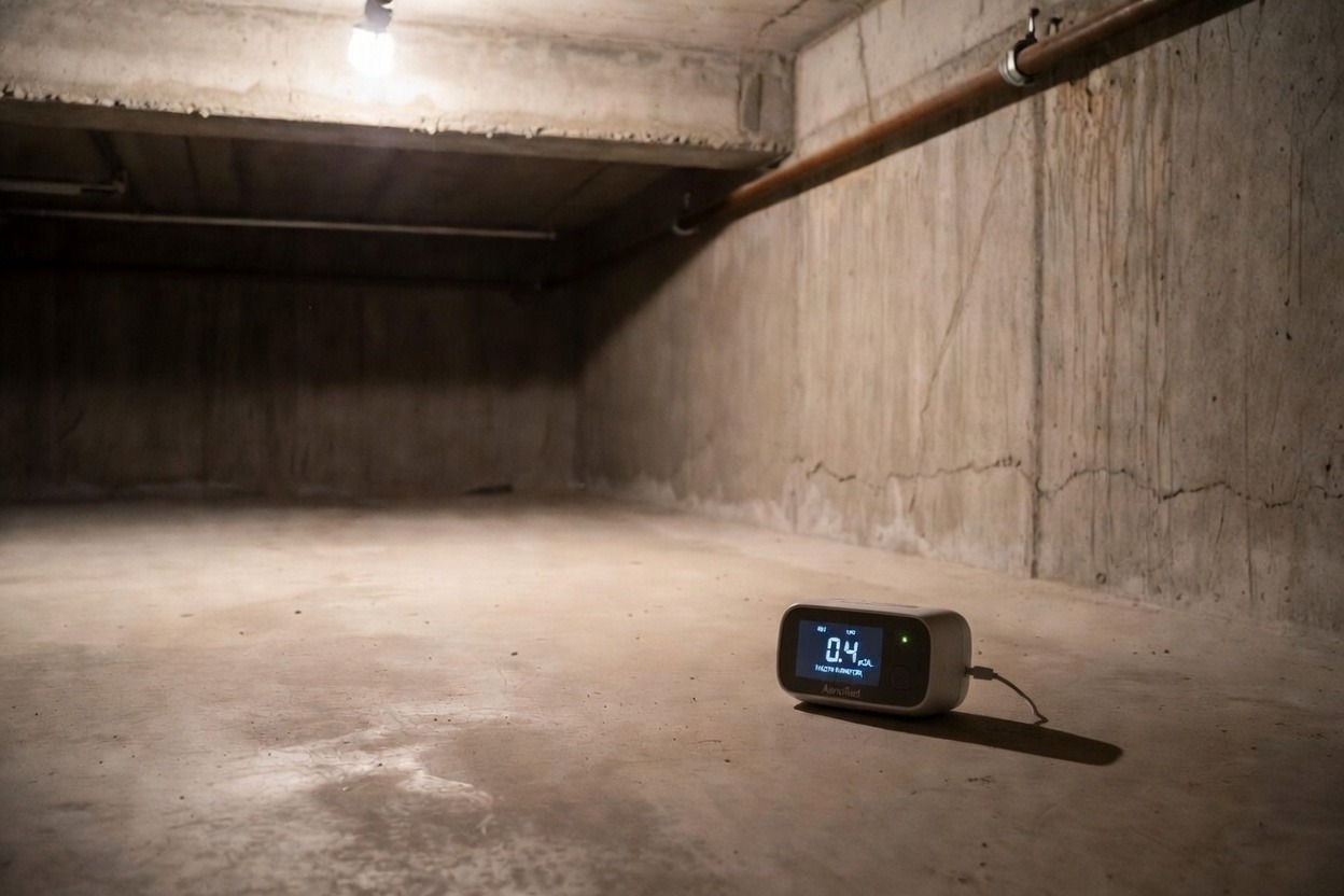 Radon testing service