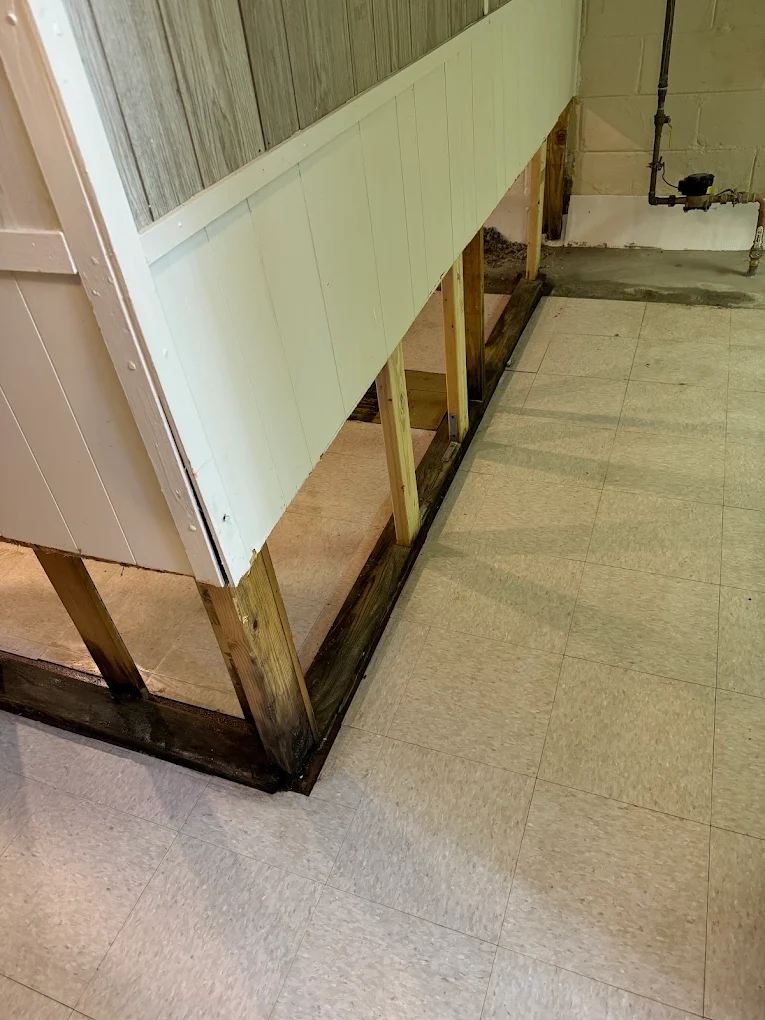 Basement waterproofing service